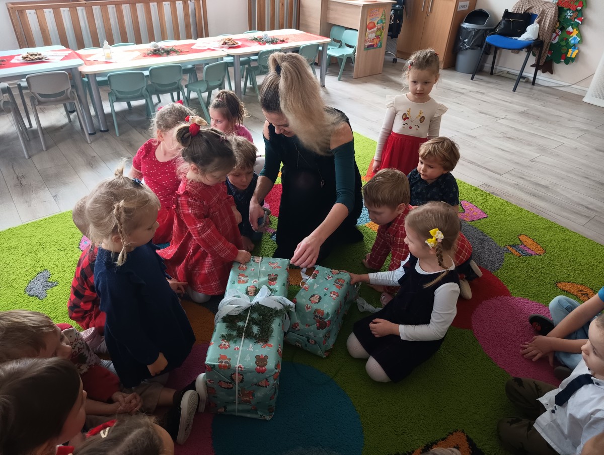 Wigilijka w grupie Słoneczka